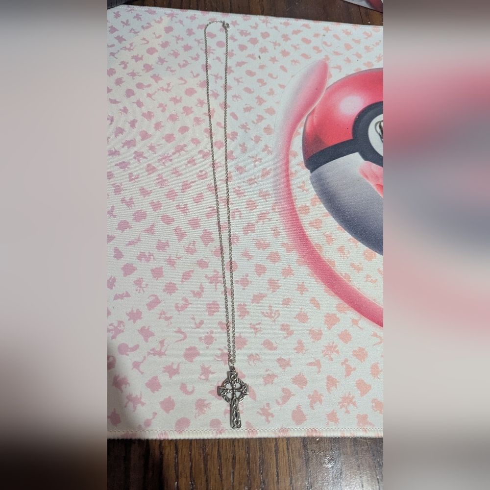 Unique Silver Key Pendant